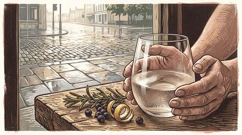 "You're Holding Your Glass Like a Shield"